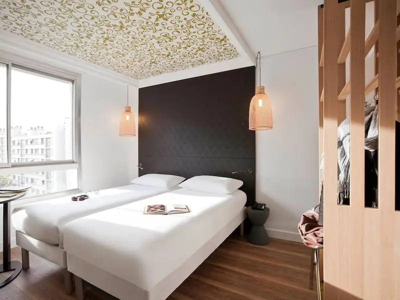 Guest room at ibis Styles Paris Buttes Chaumont, Paris