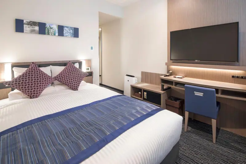 Guest room at Hotel Mystays Gotanda Station, Tokyo