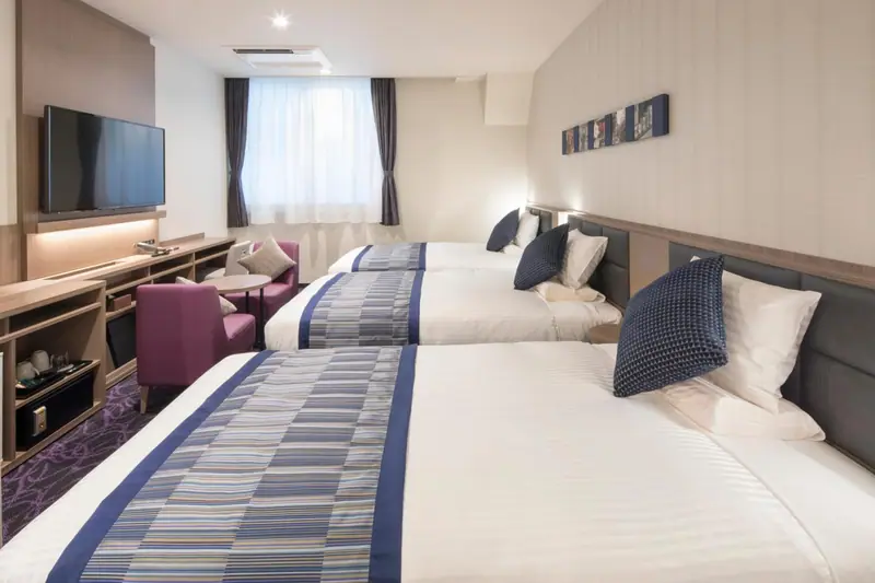 Guest room at Hotel Mystays Gotanda Station, Tokyo