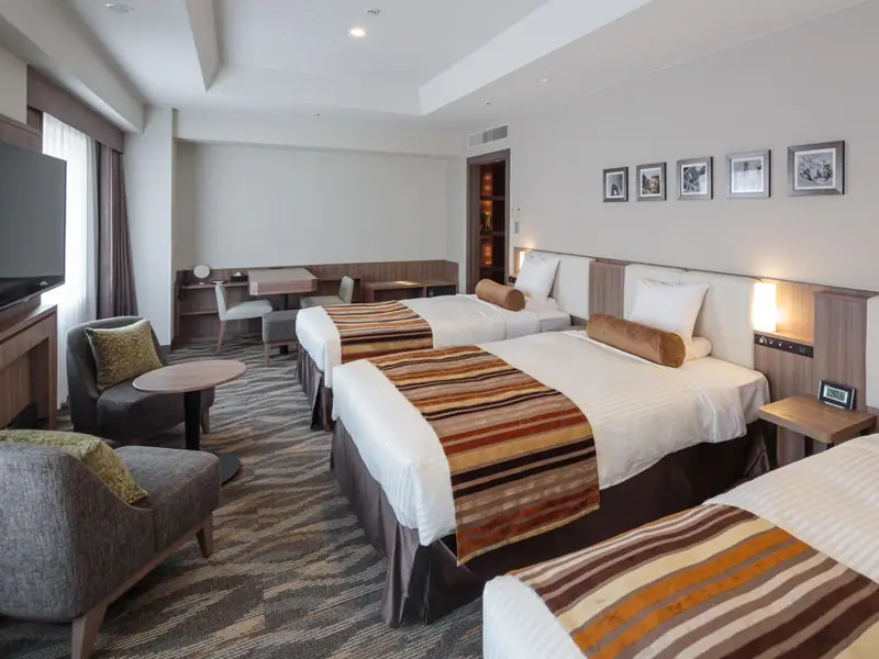 Guest room at Hotel MYSTAYS PREMIER Dojima, Osaka