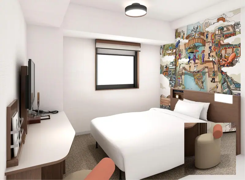Guest room at Garner Hotel Osaka Honmachi Station by IHG, Osaka