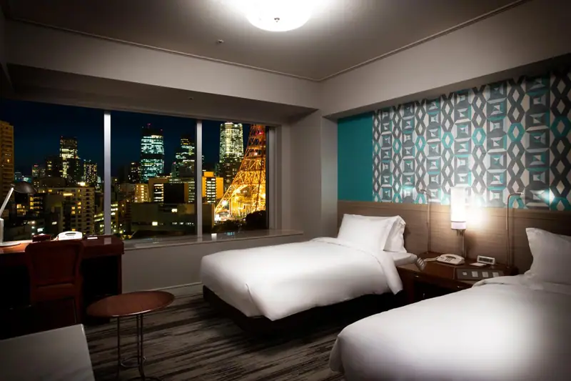Guest room at The Prince Park Tower Tokyo - Preferred Hotels & Resorts, LVX Collection, Tokyo