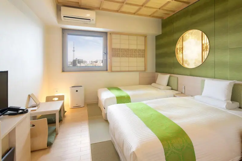 Guest room at HOTEL MYSTAYS Asakusabashi, Tokyo