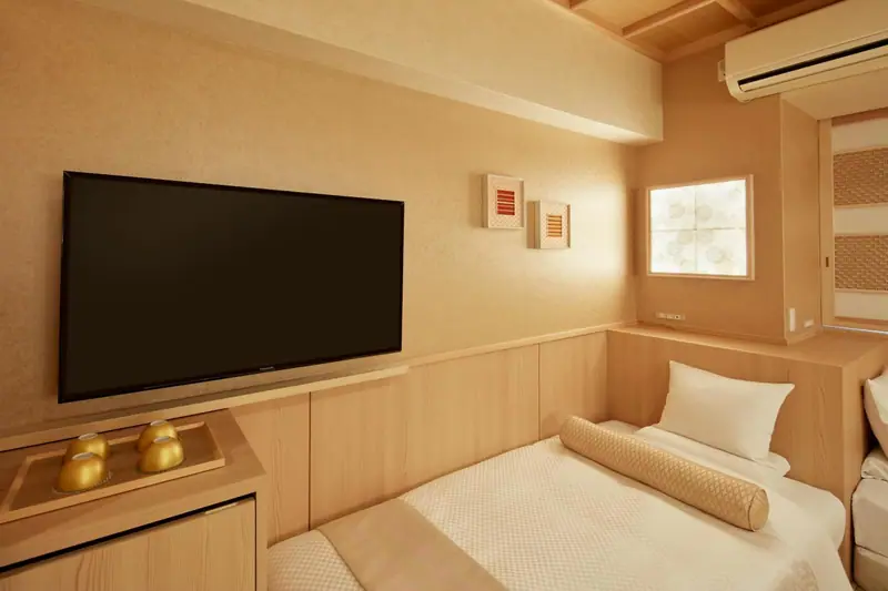 Guest room at HOTEL MYSTAYS Asakusabashi, Tokyo