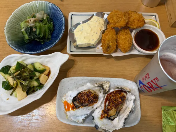 Hiroshima specialty oyster first