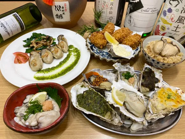 Hiroshima specialty oyster first