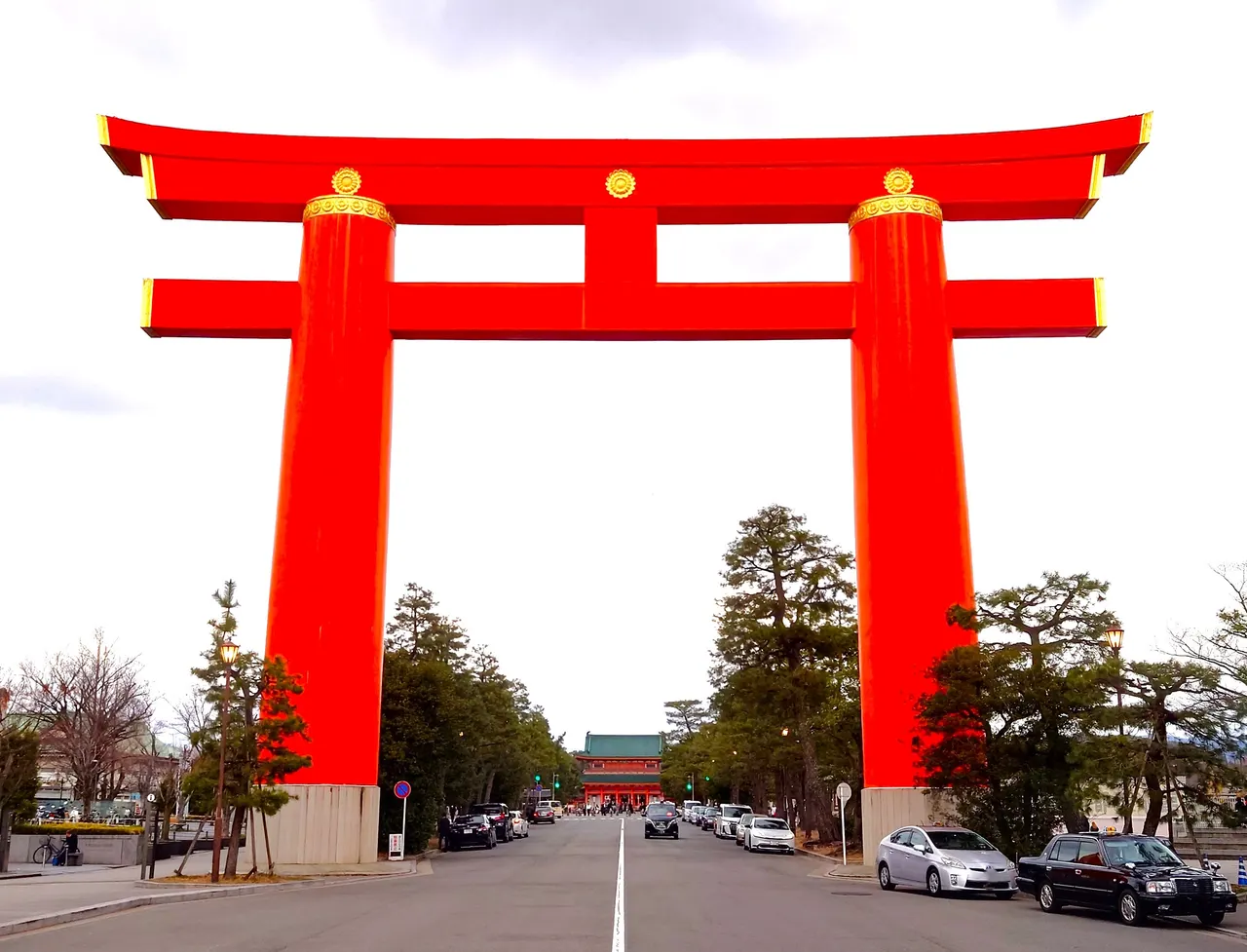 Heian-Jingu Shrine Grand Torii