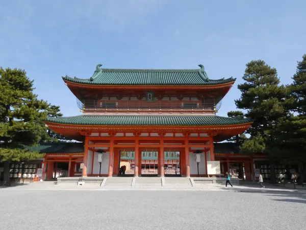 Heian-Jingu Shrine Grand Torii