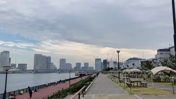 Toyosu Gururi Park (Fish Intermediate Wholesale Market Side)