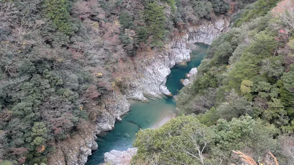 Hinoji Valley - Iya River Bend Observation Point