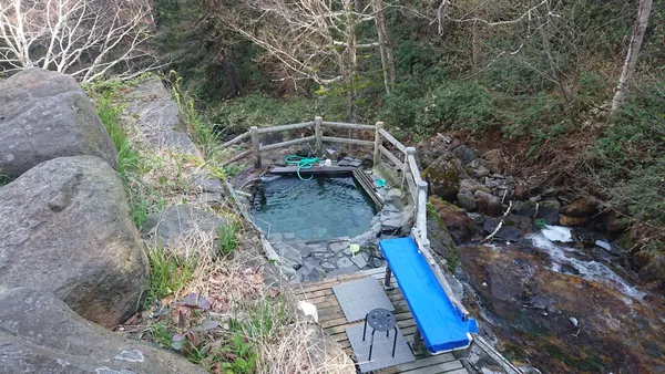Fukiage open-air Onsen