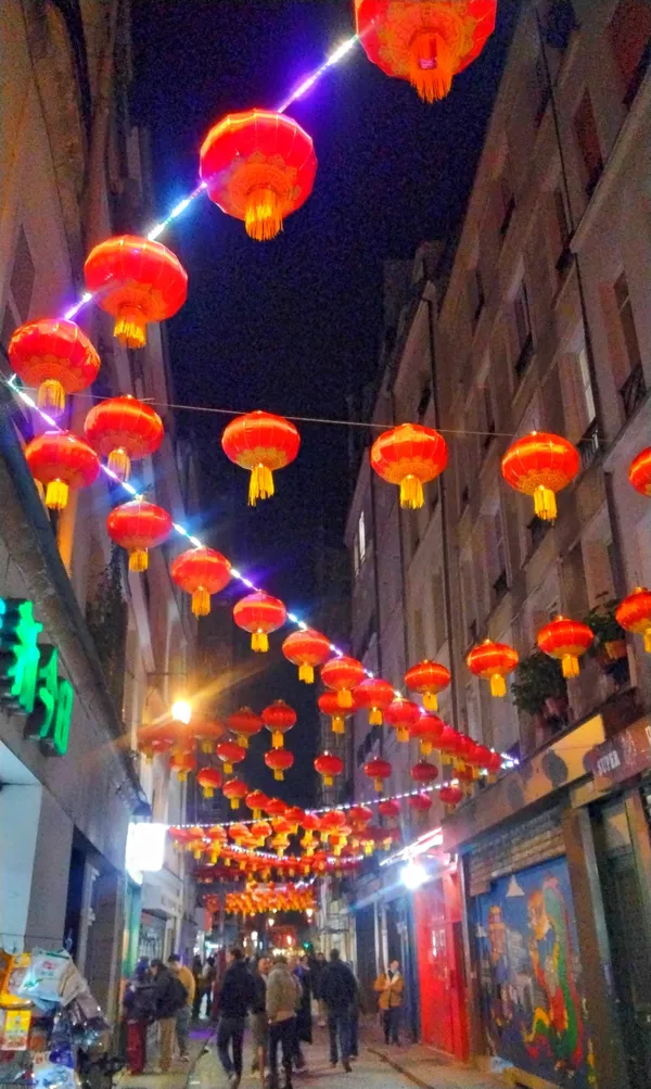 Chinatown Paris centre