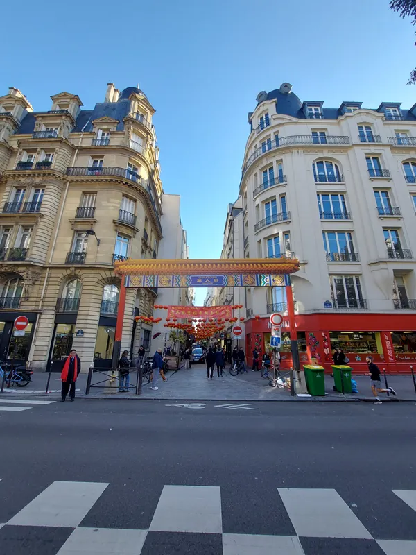 Chinatown Paris centre