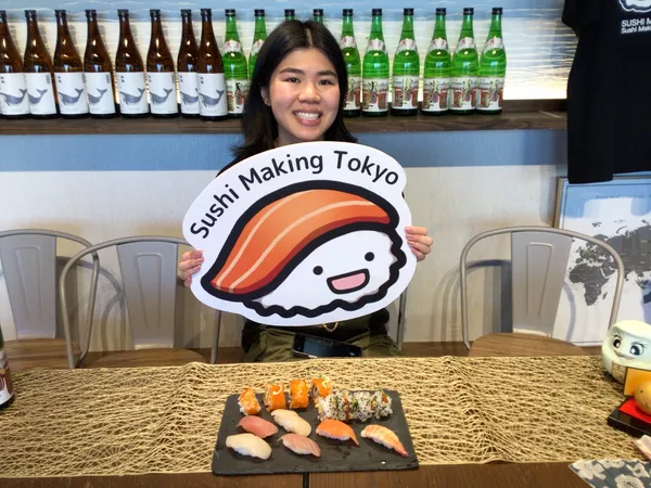 Sushi Making Tokyo|No1 Cooking Class in Japan