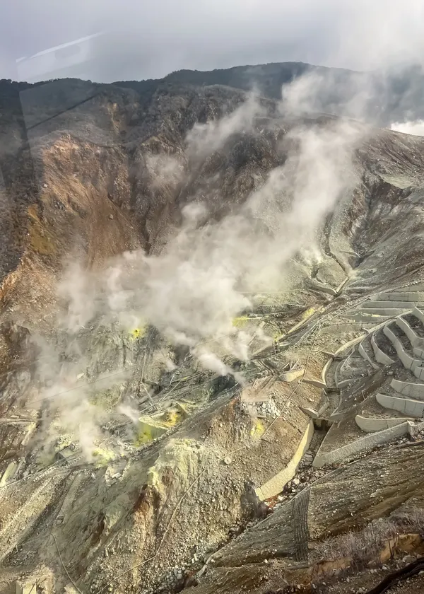 Volcanic Steam Vent Area