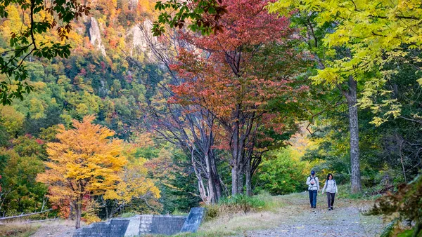 Sounkyo onsen "Momijidani Valley"
