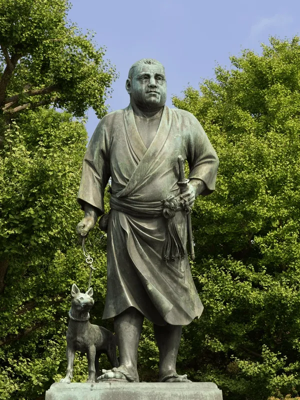 Saigo Takamori Statue