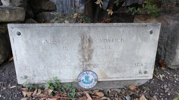 Remains of the Bastille