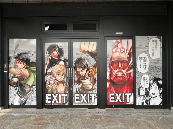Attack on Titan in HITA Museum ANNEX