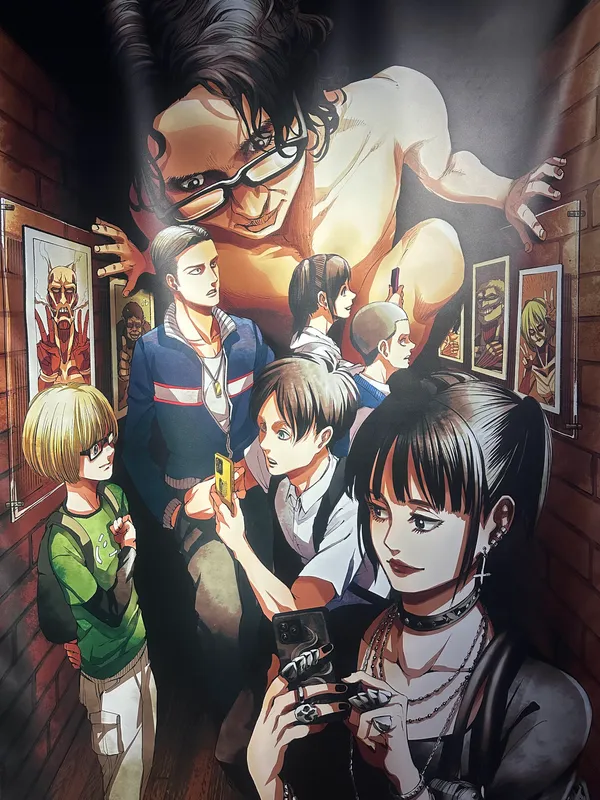 Attack on Titan in HITA Museum ANNEX