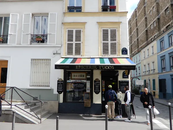 Maisons colorées de la rue Crémieux