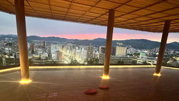 ROOF TOP CAFE & BAR at HIROSHIMA ORIZURU TOWER