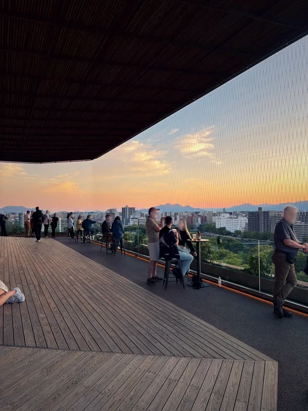 ROOF TOP CAFE & BAR at HIROSHIMA ORIZURU TOWER